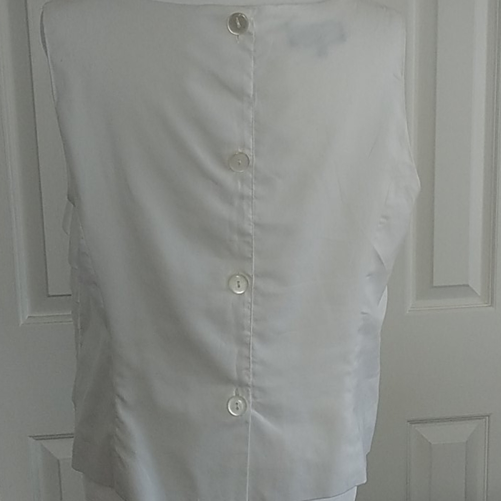 Jones New York, fully lined sleeveless Top XL - Picture 9 of 10